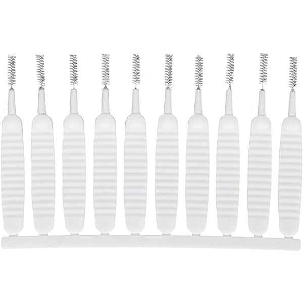 20-pack duschmunstycksrengöringsborste Duschhuvud Rengöringsverktyg Duschhållare