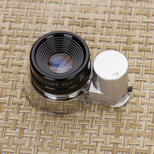 Pre-Focused Stand Loupe Magnifiers in 20x Magnifications