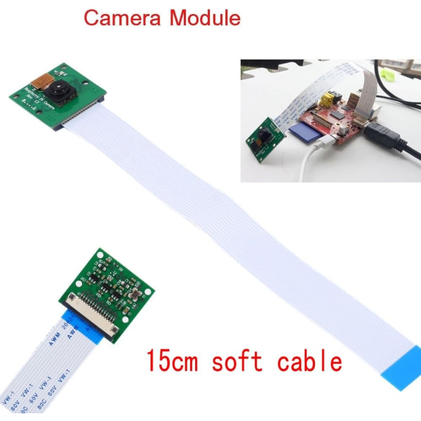 Camera for Raspberry Pi, 5 Million Pixels CSI Interface Camera 15