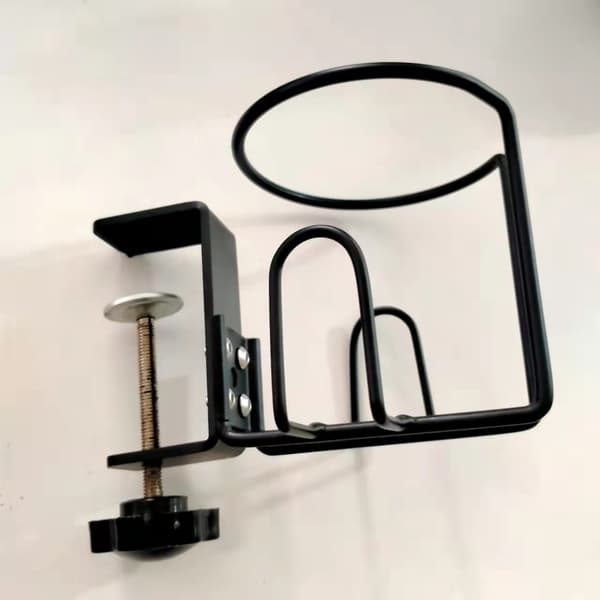 Klips for Kopper og Flasker - Universelle i Rustfritt Stål Kopperholder Stativ Kaffebeger Underkopp Klips for Kopper Flasker