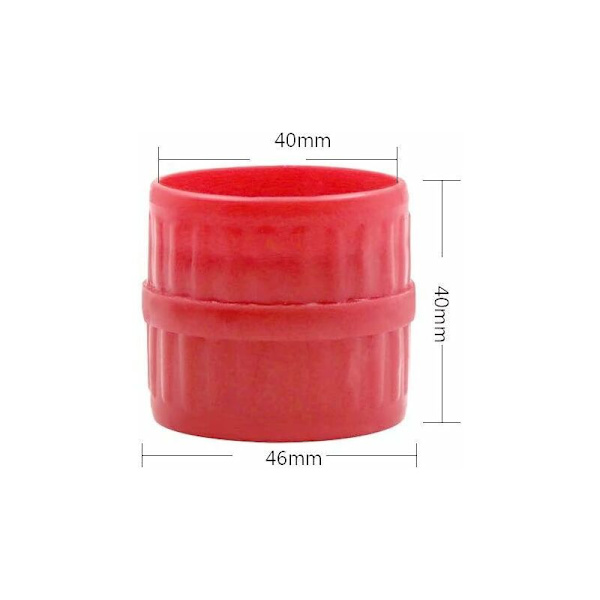 2 kpl putken sisä- ja ulkopuolen viistetyökalua, yleismaailmallinen putken viistetyökalu, sisä- ja ulkopuolen raspa, sisäpuoli: Ø5-40 mm, putken viistetyökalu, PVC-putken viistetyökalu