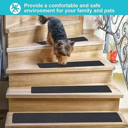 Antislip-tejp för trappor, 10 cm x 5 m, säkerhetstejp, halkfri trappsteg