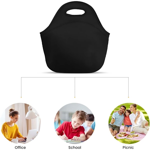 Madpakke Madpakke Madpakke Neopren Taske Isoleret Box Madpose Madpakke Isoleret Madpakke Isoleret Måltidspose