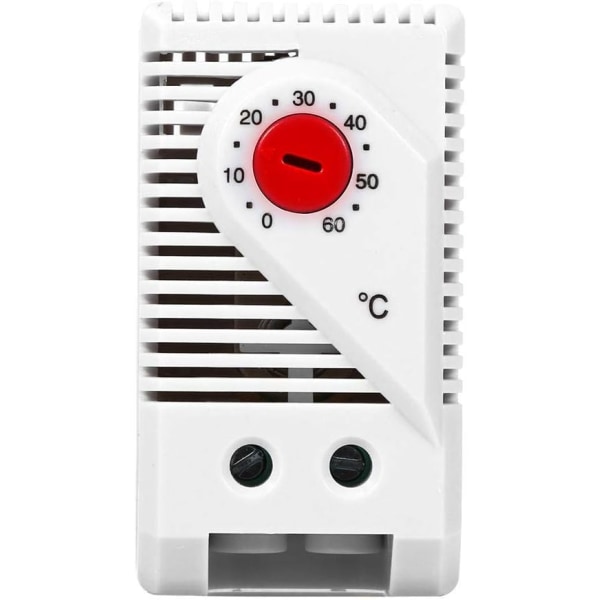 Mekanisk termostat, 0-60℃ justerbar termostat temperaturregulator