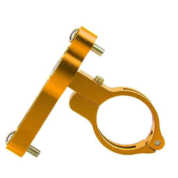 Sykkelvannflaskeholderadapter justerbar (gull)