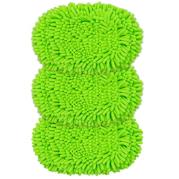 Gjenbrukbare mopper kompatible med Swiffer Sweeper, Vaskbare moppputer Mikrofiberutskiftningshoder for rengjøring