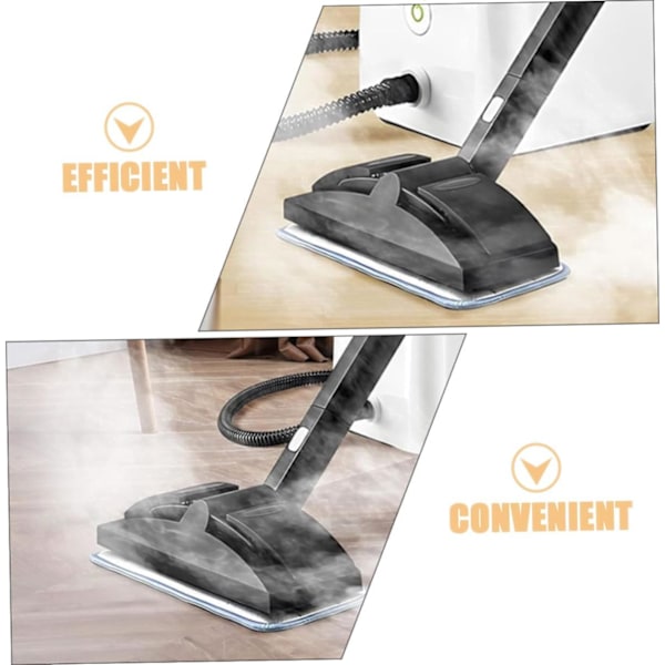 2 stk. dampmoppklut flat moppklut dampmopp rengjøringsklut erstatning for Dupray Neat Fiber damprenser