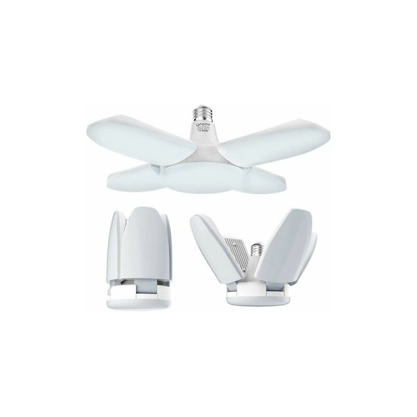 Led garasjelys, 60w E27 6500k 6000lm verkstedlampe, Led taklampe
