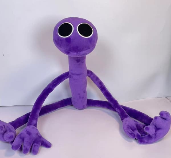 Rainbow Friends Pehmolelu Figuuri Violetti 50CM