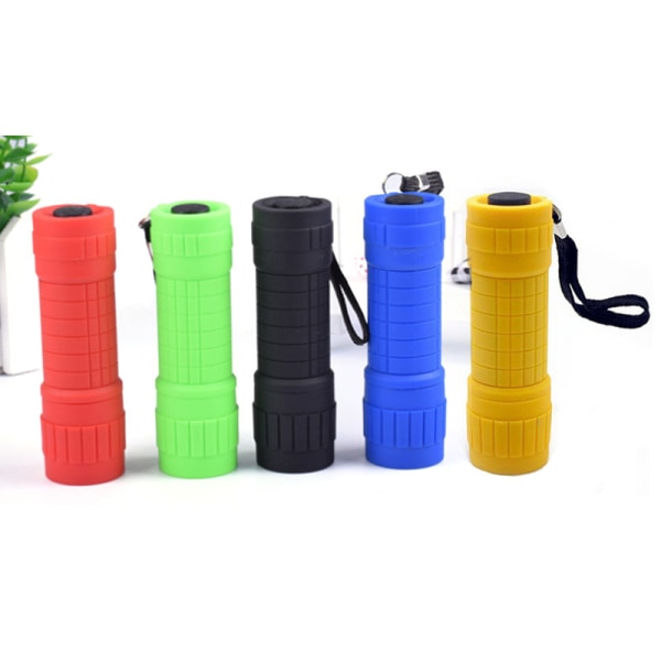 Mini COB lommelygte lommelygte skridsikker bærbar design til børn og
