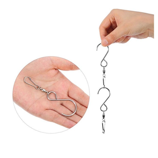 Party Supply (10 st) Swivel Hooks Clips för att hänga vindsnurror