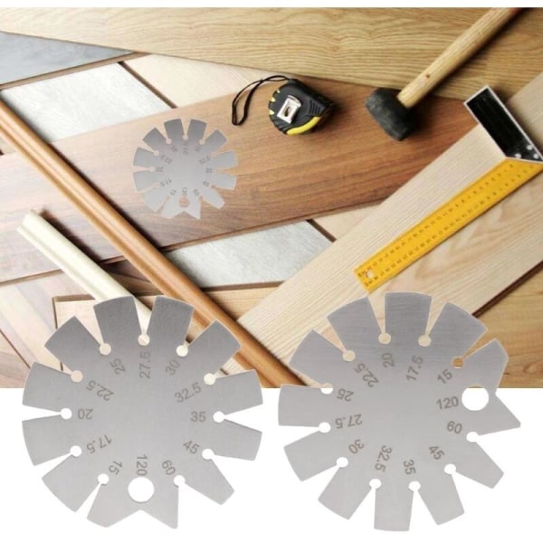 Grader Mini Protractor, Hängande Rostfritt Stål Bärbar B