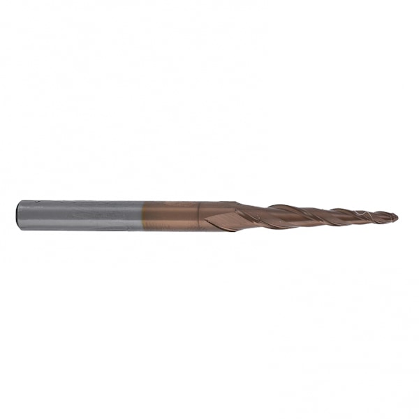 Koniska ändfräsar för träbearbetning Hög ytfinish och utmärkt spånavlägsnande R0.75x20.5 D4x50