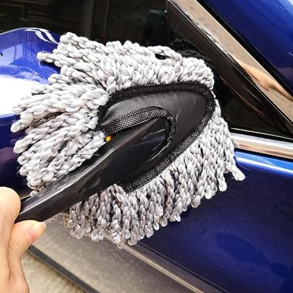 2-pakning Super Soft Mikrofiber Bil Dash Duster Børste for Bilrengjøring