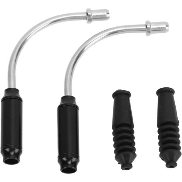 1 set V-broms armbågskabelrör, bromsytekabelrör flexibelt