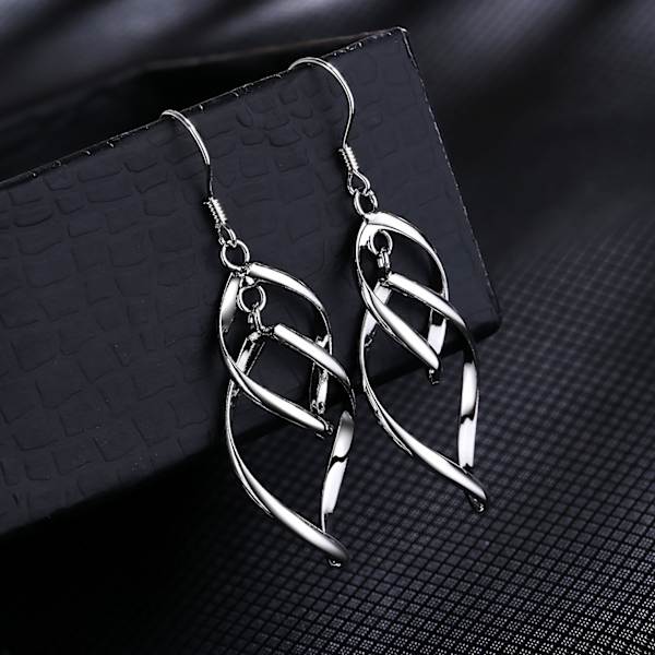 Tåardrop örhängen - Designer silver örhängen drop örhängen för kvinnor mode premium drop örhängen, silver