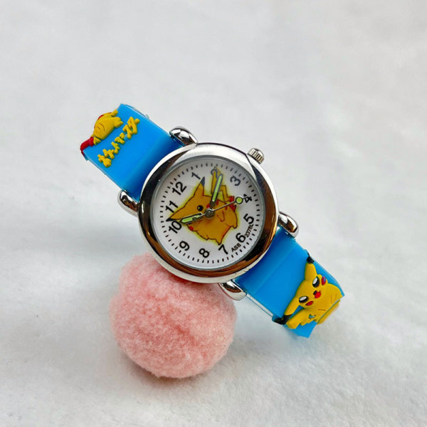 Pikachu Watch Kids Boy Watch Birthday Gift Blue