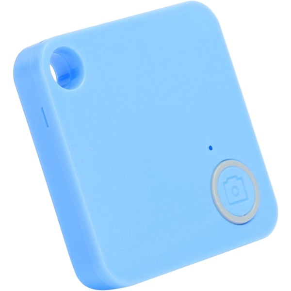 Bluetooth Tracker, Nøglefinder og Genstandslokalisator til Nøgler, Tasker og Mere med 10M Rækkevidde til at Finde Nøgler, Fjernbetjening (Blå)