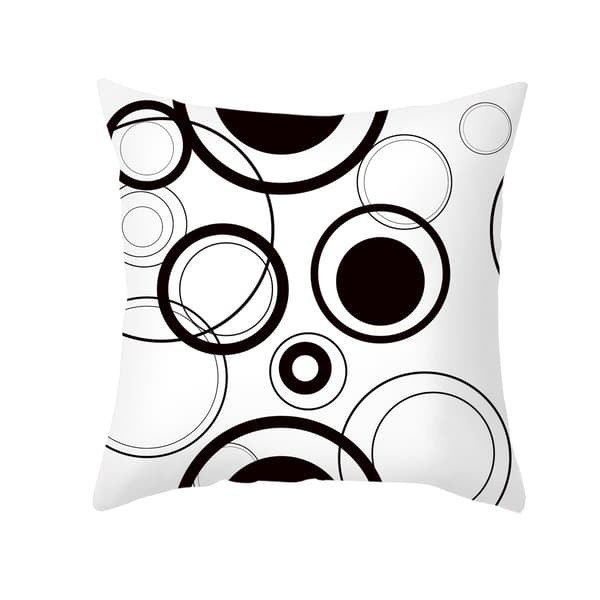 Sett med 4 moderne putetrekk 45x45cm Dekorativ sofapute