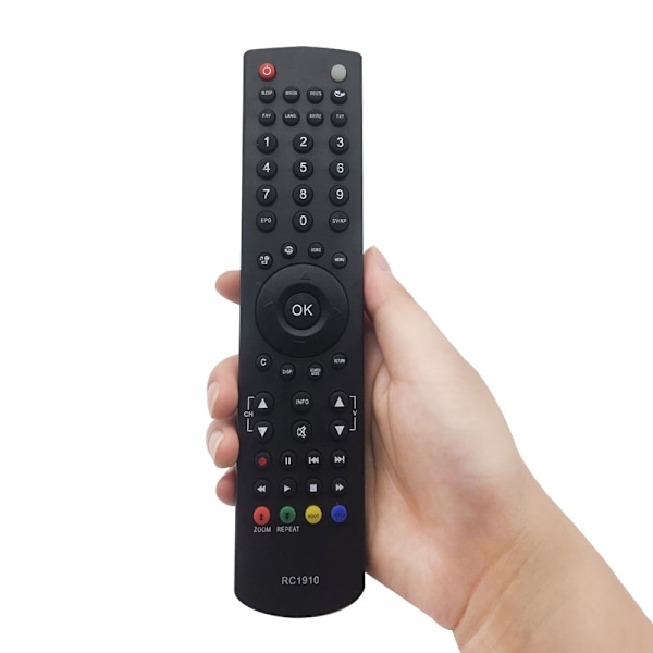 Techwood Grandin RC1910 -kaukosäätimen korvaava kaukosäädin Techwood Grandin Thomson Toshiba LED-televisiolle
