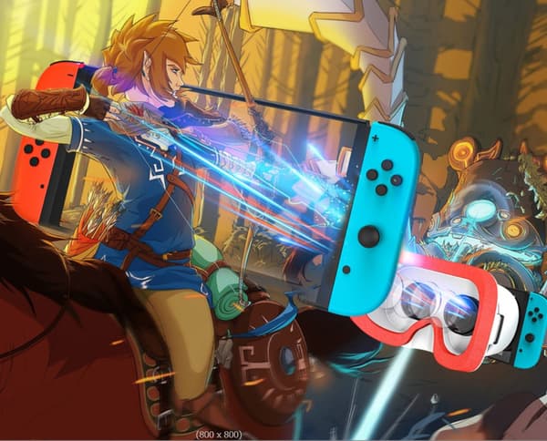 Switch VR -kuulokkeet ja VR Switch -virtuaalitodellisuuskytkin