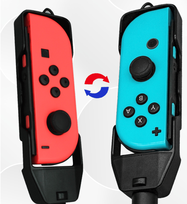 Justerbare Ergonomiske Dobbeltbeskyttelses Golfspil Controller Greb til Switch til Joy Con Controllers til Switch Spilkonsol (Inkluderet) 29*7.5*2CM