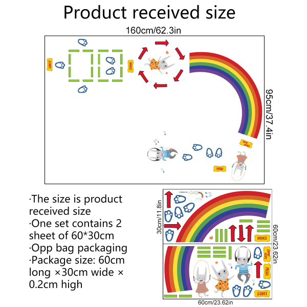 Arc-en-ciel percer jeu pâte de sol chambre d'enfants maternelle d