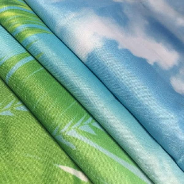 Tropisk strand badeforheng polyester vanntett stoff baderom