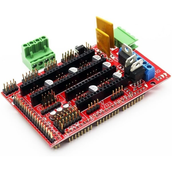 3D-printercontroller RAMPS 1.4 Mega Shield til Arduino Reprap Pr