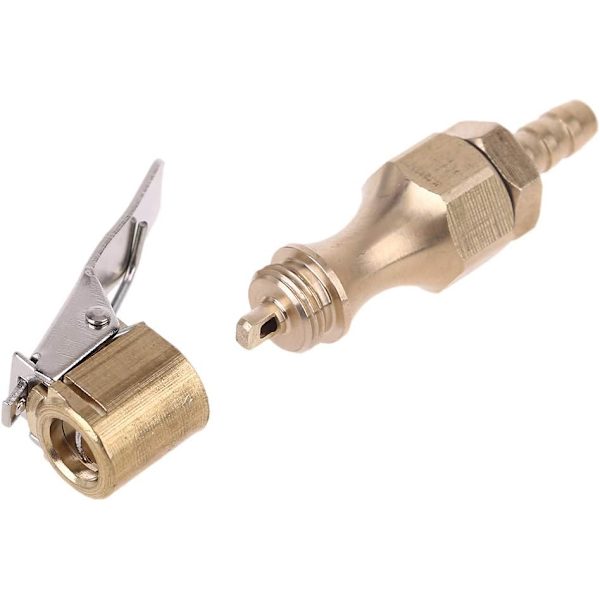 6,5 mm låsbar dekkchuck-klips luftfyller kompressoradapter koble til A