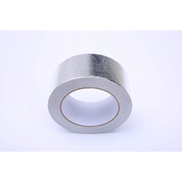 Stærk aluminiumsfolietape, 50mm x 50m lang