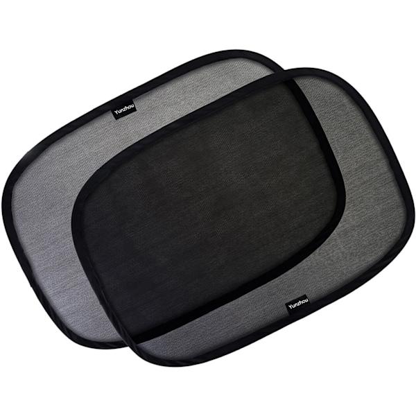 Bilsolskydd - (2-pack) - 21\"x14\" solskydd för bilfönster