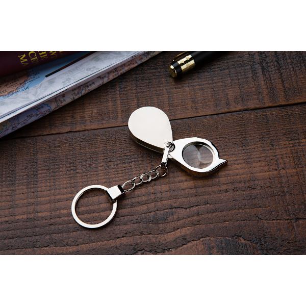 1 stk. handy mini forstørrelsesglas til læsning, 10X, 2,2 cm i diameter