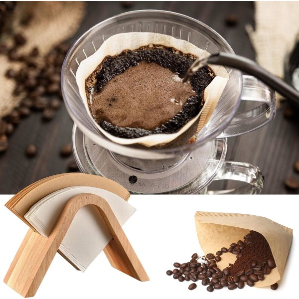 Kaffefilterhållare: Espressopappersfilterpåshållare