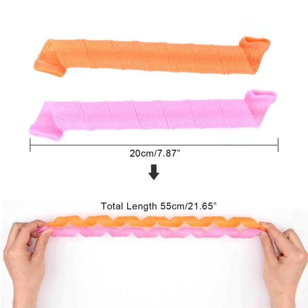 30PCS Magiska Hårrullar Lockar Styling Kit, DIY Ingen Värme Hårkrullning