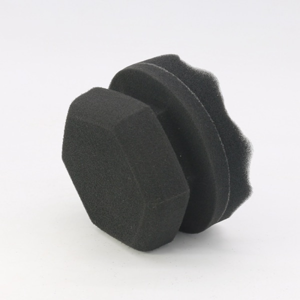 Hex Grip Applicator Dressing Værktøj Håndholdt Dæk Voksning Svamp