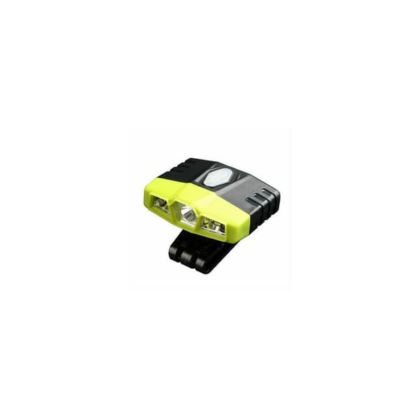 Hodelykt LED hodelykt for visir eller caps - Roterende lampe - Ideell for