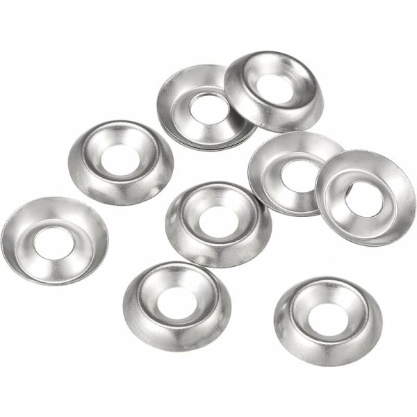 Aluslevy Aluslevy Uppo 8 304 Ruostumatonta Terästä Ruuvipulttia Varten 100kpl
