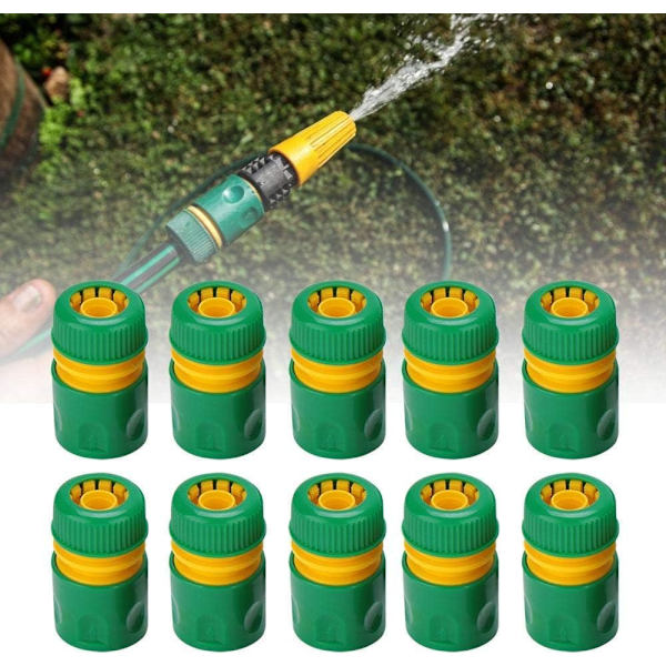 Vandingsslangeforbindelser/fittings, 10 pakke vandslange hurtigstik