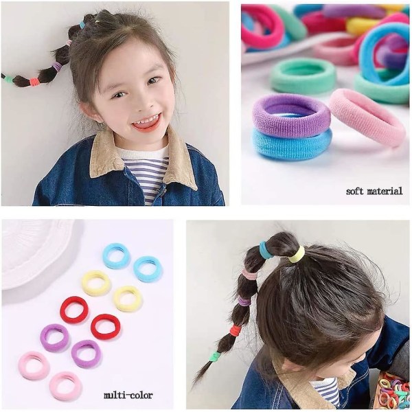 Hair Ties For Toddler Girlsbaby And Little Girl Hairpin, Ponytail