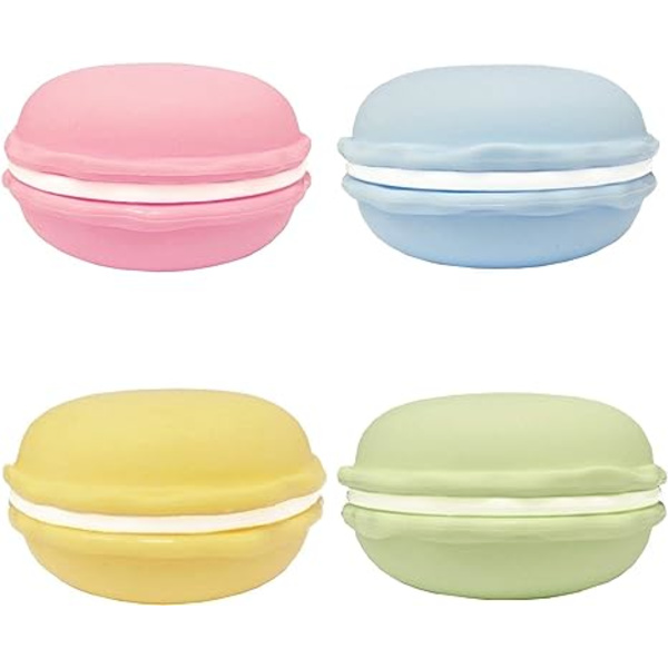 4 st Jätte Macaron Förvaringslåda Färgglada Stora Macaron Smycken S