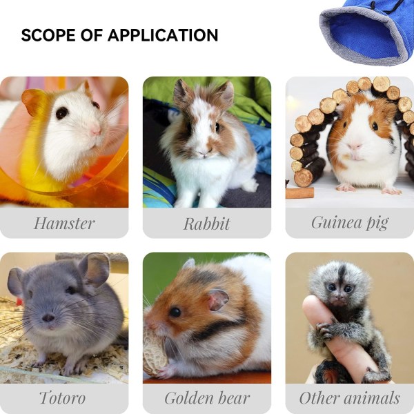 2 st Furet Badhandduk Hamster Badhandduk Absorberande Handduk Väska