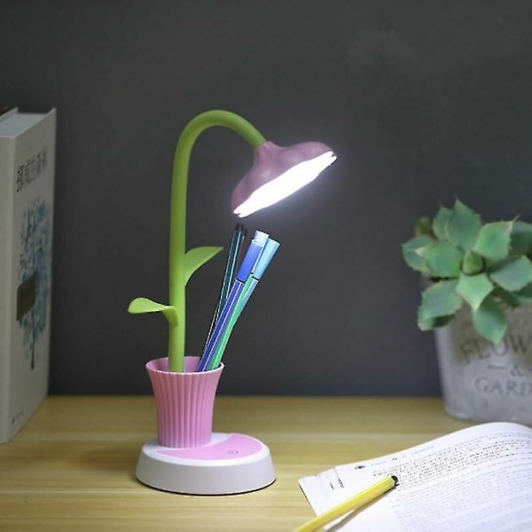 Barnebordlampe, dimbar nattbordslampe med berøringssensor