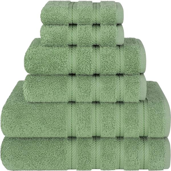 Linge doux, 6-delt håndklædesæt, 2 badehåndklæder