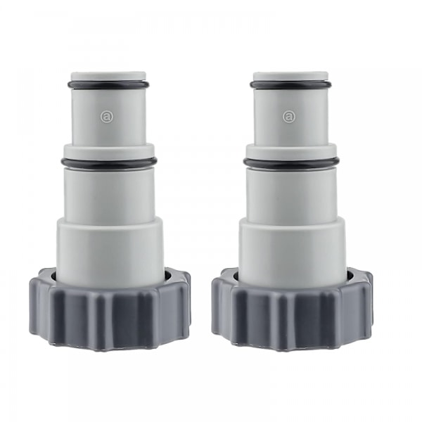 Pool Slange Adapter 2 Stykker Pool Fitting Han-gevind Adaptere Til Pool Dræn