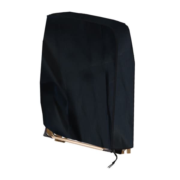 210D Oxford hopfällbart solstolsöverdrag B71×H110cm Svart