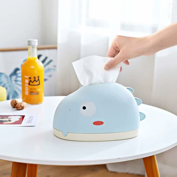 Tegneserie-stil Tissue Box, Tissue Holder, Tissue Dispenser, Opbevaring