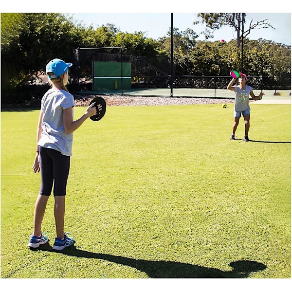 Tarrakuulapeli Catch Ball -setti Lapsille Hauska Ulkopeli