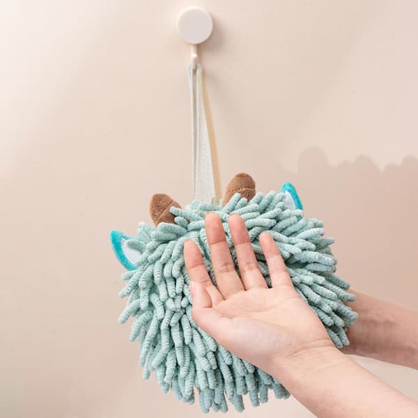 Chenille håndklæder hængende fluffy chenille bold håndklæde hurtig tør bad Han