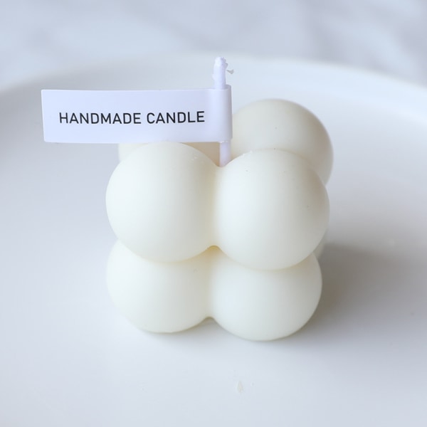 Cinq morceaux de bougies d'aromathérapie ins Commutation des phot